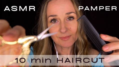 Asmr ️ Haircut Roleplay Soft Spoken ️ Youtube