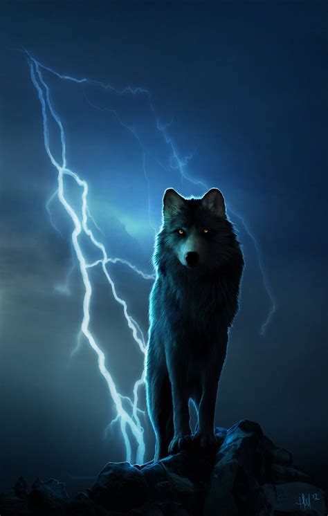 Lightning Wolf By Wolfroad