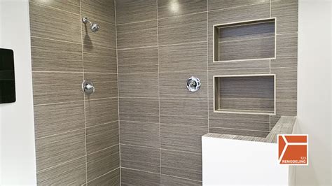 Simple remodeling strategies, including a fresh color, flooring, and custom countertops, can help you enlarge the space. Skokie Bathroom Gut Remodel | Bathroom, Bathroom redo, Bathroom renovation