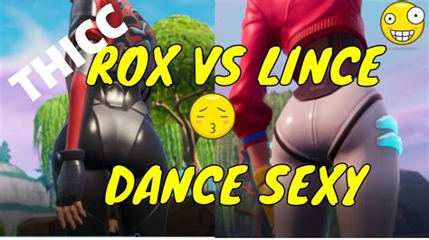 New All Thicc Fortnite Sexy Dance Emote Season 9 Rox Vs Lince Fortnite Hot Temporada 9 Youtube