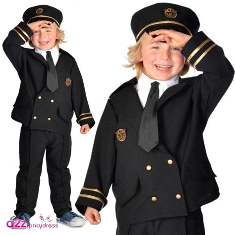 Airline Pilot Kids Costume From A2z Kids Uk