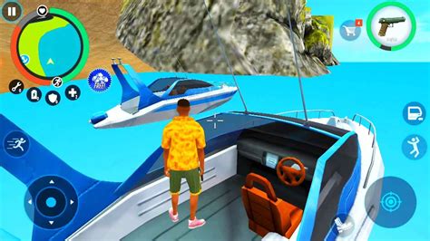 Real Gangster Crime Find Speed Boat In Secret Place Games Kon