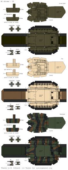 Russian T 14 Armata 3d Fold Up Paper Miniature Paper Models