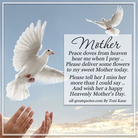 Mothers Day Memorial Cards Facebook Greeting Cards Mothers Day In Heaven Mother In Heaven