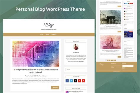 Simple Personal Blog By Wordpress For 25 Seoclerks