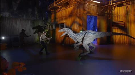 New Jurassic World The Exhibition Feeding Chamber Indominus Rex T