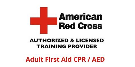 American Red Cross Adult First Aid Cpr Aed Class Kansas City Mo