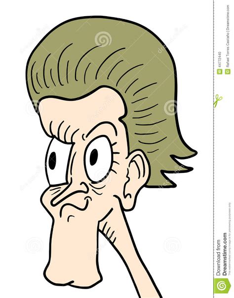 Face Man Stock Vector Illustration Of Cartoon Profile 44772440