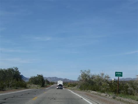 California Aaroads Us 95 North Riverside County To Five Mile Road