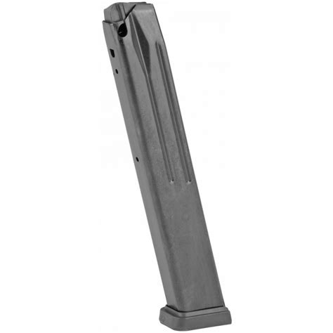 Magazine 9mm 32 Rounds Fits Springfield Xdm Steel Blued Finish