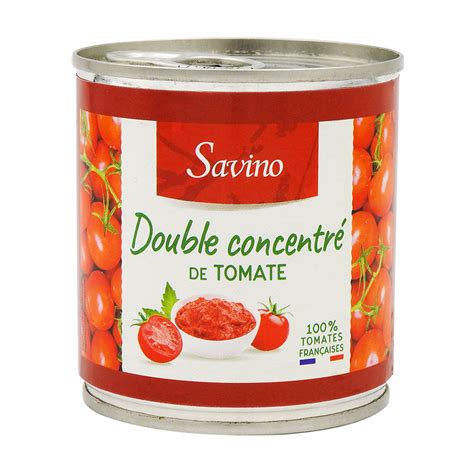 Grossiste Double Concentré De Tomates Boîte 200g Colis De 12 Boites Prix En Gros