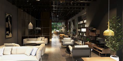 Furniture Showroom Interior Design On Behance