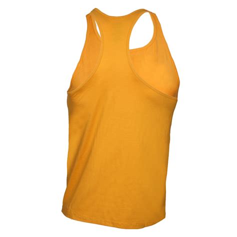 Golds Gym Classic Stringer Tank Top Gold 24 95