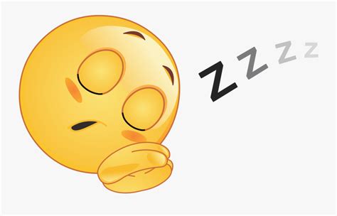 Sleeping Emoji Decal Sleeping Emoticon Free Transparent Clipart My