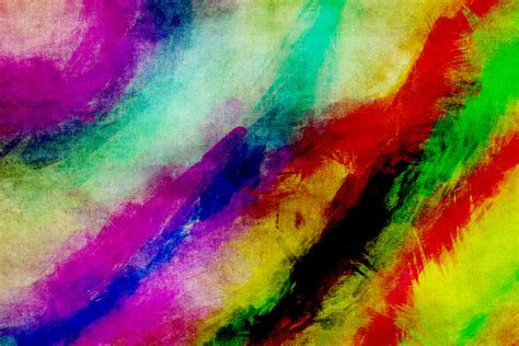 Abstract Colorful Paint Splats Free Stock Photo Public Domain Pictures