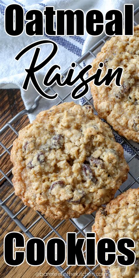 Oatmeal raisin cookies get a vegan makeover in this recipe made with soy milk and shortening instead of their dairy counterparts. Chewy Oatmeal Raisin Cookies in 2020 | Oatmeal raisin cookies chewy, Favorite cookie recipe ...