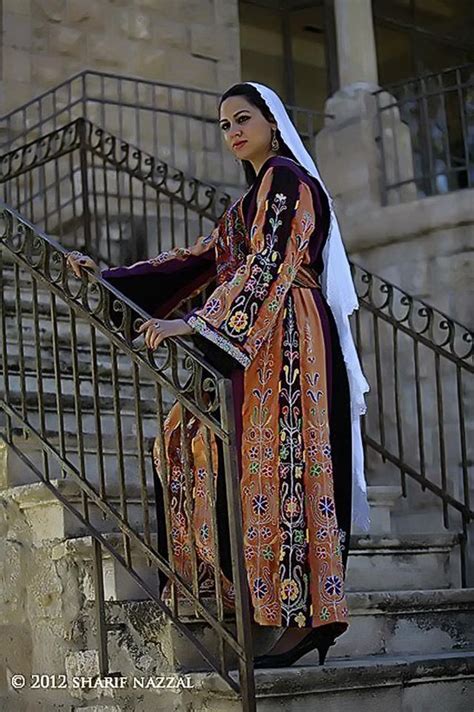 ثوب فلسطيني palestinian costumes fashion traditional dresses