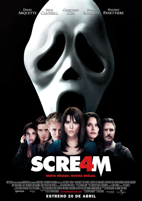 scream 4 2011 horror movie posters horror movie trailers horror movies scream movie love