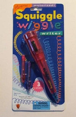 Le Squiggle Wiggle Writer Rnostalgia