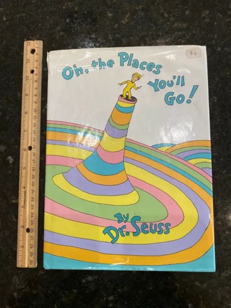 oh the places you ll go dr seuss large oversize hardcover book 2 7 00 picclick