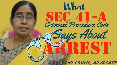 SEC A Criminal Procedure Code Under What Circumstances A Police Office May Arrest A Person