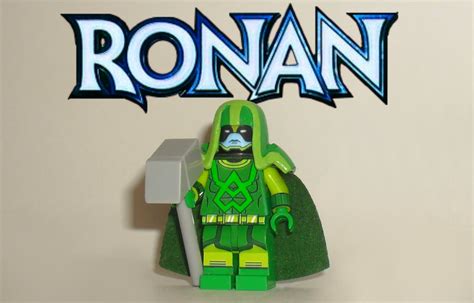 Ronan The Accuser Lego Marvel Minifig Grinch Custom