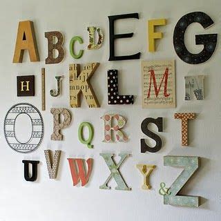 Wall art option | Alphabet wall art, Alphabet wall, Letter wall art