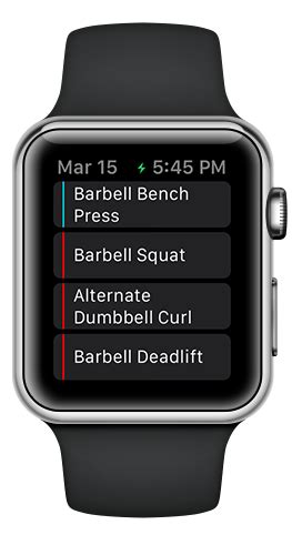 This app serves as your interval training coach. Apple Watch | Fitlist - Workout Log App, Fitness Tracker ...