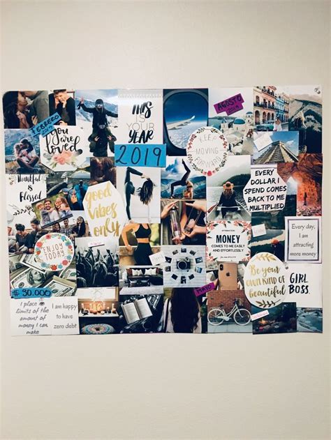 Vision Board 2019 • Dream Board Tablero De Sueños • Vision Board