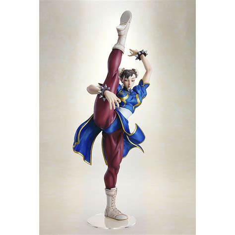 Capcom Figure Builder Creators Model Street Fighter Chun Li Figure Blue
