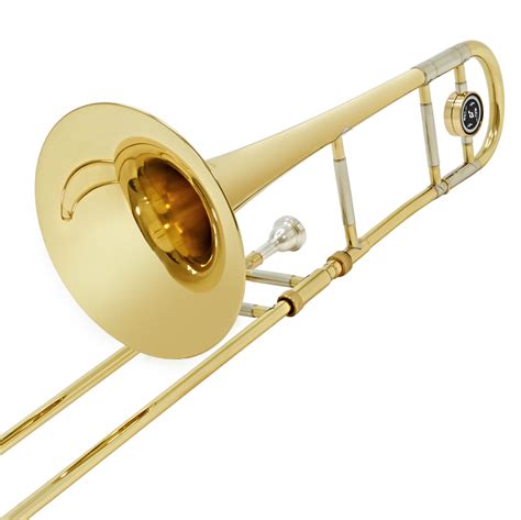Correct posture and holding the instrument. Student Tenor Trombone in Bb by Gear4music - B-Stock at ...