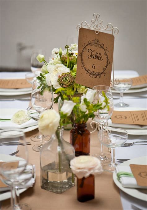 Rustic Wedding Decor Ideas Easy Rustic Wedding Table From