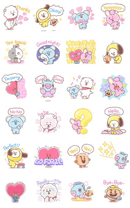 Discover more posts about evolution, zoology, science, science side of tumblr, physics, fluid dynamics, and biology. UNIVERSTAR BT21: Everyday Moments - LINE Stickers | LINE ...