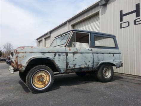 Buy Used 66 Ford Bronco In Chambersburg Pennsylvania United States