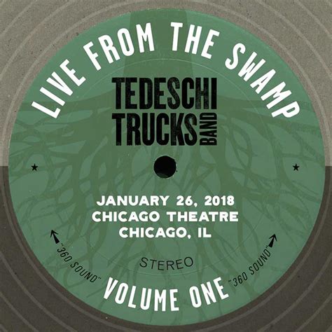 Rock The Body Electric Album Review Tedeschi Trucks Band Live From The Swamp Vol 1