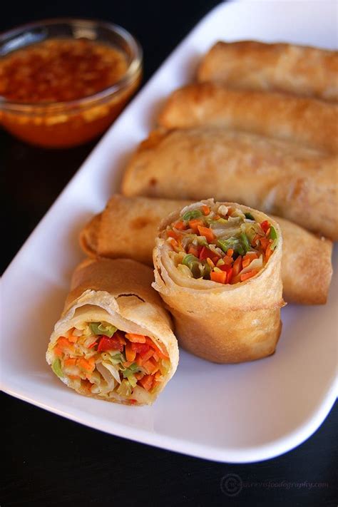 What are some of your favorite ingredients? Veg Spring Roll | Recipe | Veg spring rolls, Food, Easy ...