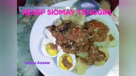 Siomay ikan tenggiri disajikan dengan sambal kacang. Resep Dimsum Ikan Tengirii - 682 resep ikan tenggiri ...