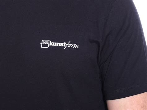 Kunstform Back Logo T Shirt Black Kunstform Bmx Shop And Mailorder