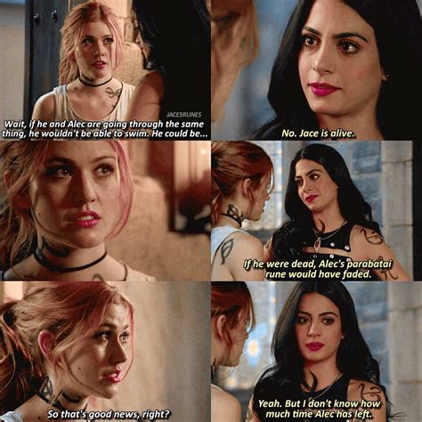 Shadowhunters 2x03 Parabatai Lost Clary And Izzy Shadowhunters Tv