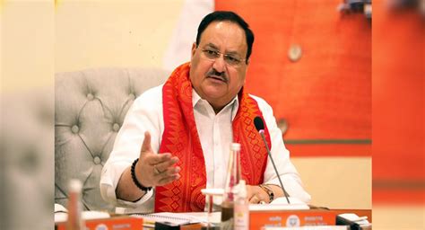 huge roadshow in hyderabad planned to welcome jp nadda telangana today