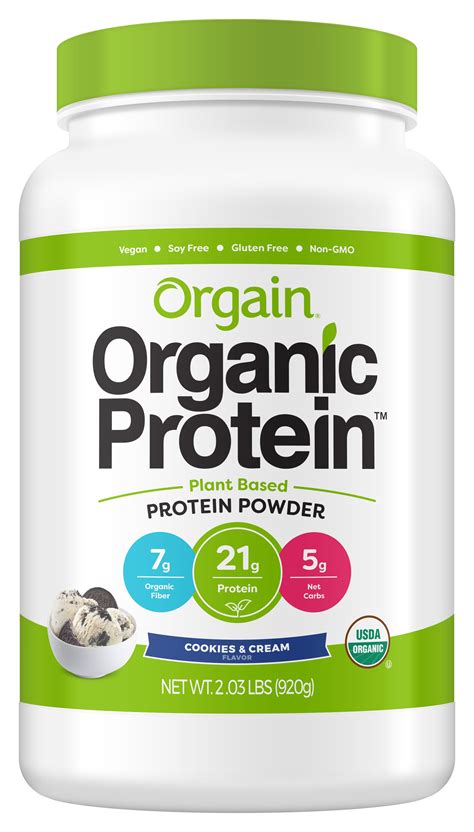 Orgain Organic Plant Based Protein Powder Cookies And Cream Pound Free Hot Nude Porn Pic
