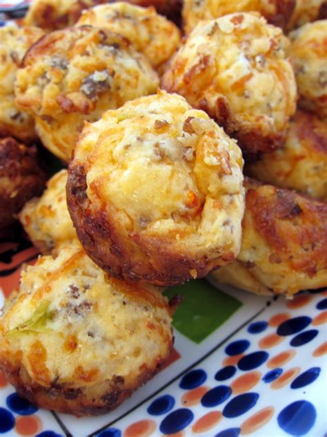 Sausage Cheese Muffins Quick And Easy Recipes