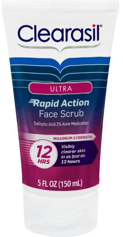 Smartlabel Clearasil Clearasil Ultra Rapid Action Face Scrub