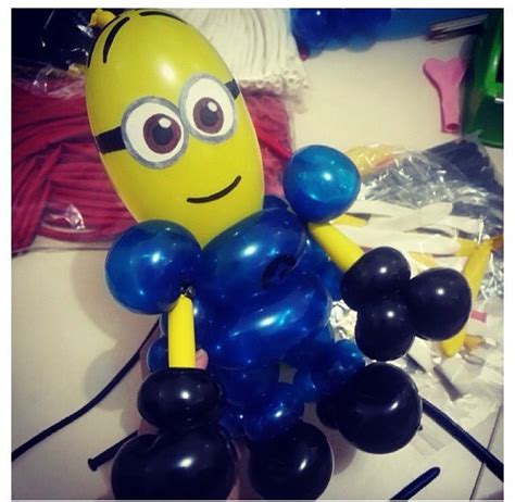 Adorable Minion Balloon Sculpture