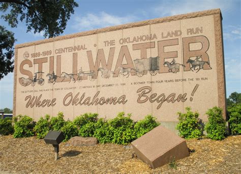 What to do in stillwater ok. Stillwater Welcome Sign (Stillwater, Oklahoma ...
