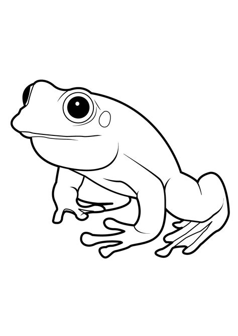 73 Dessins De Coloriage Grenouille à Imprimer Sur Page 7