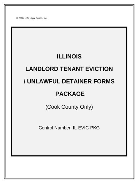 Illinois Tenant Eviction Form Fill Out And Sign Printable Pdf Template Signnow