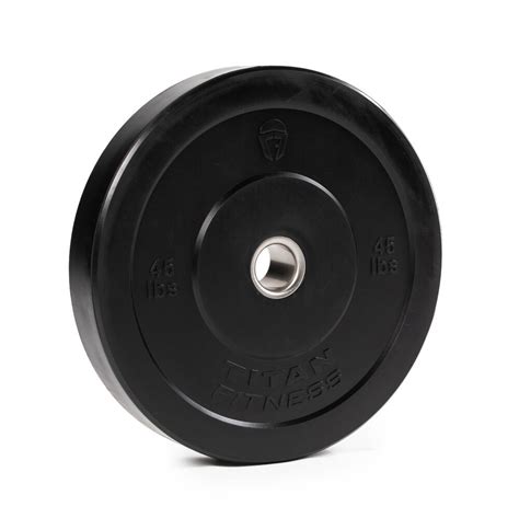 45 Lb Bumper Weight Plates Titan Fitness