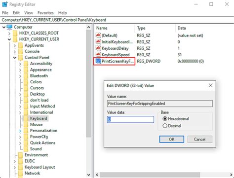 How To Enable Print Screen Key Screen Snipping In Windows