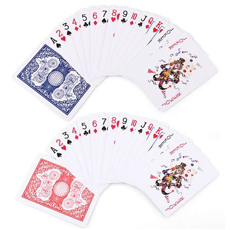 French, bridge, poker, french tarot, patience, etc. 12 Decks Playing Cards Waterproof Poker Size Bicycle Standard Index Red Blue 54 | eBay